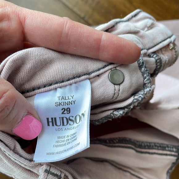 Hudson Tally Straight Skinny. Size 29. Great condition. - Picture 3 of 4